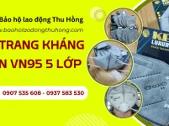 Khẩu trang kháng khuẩn VN95 5 lớp giá rẻ tận xưởng