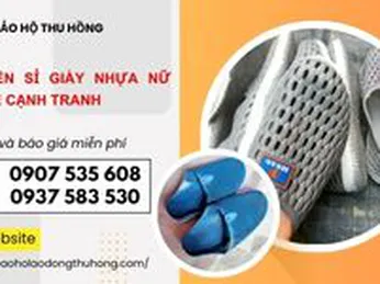 Chuyên sỉ giày nhựa nữ giá rẻ cạnh tranh