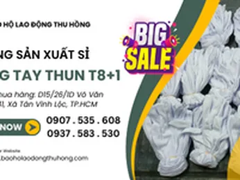 Xưởng sản xuất găng tay thun T8+1 giá rẻ