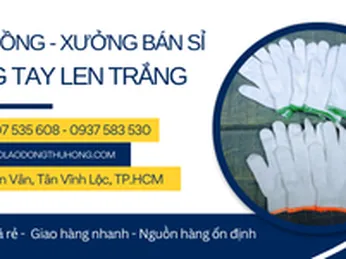 Xưởng bán sỉ găng tay len trắng giá rẻ - giao hàng nhanh
