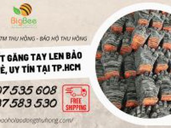 Sản xuất găng tay len bảo hộ giá rẻ, uy tín tại TPHCM 