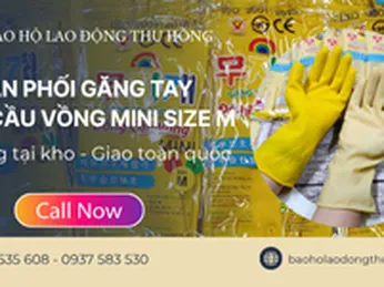 Phân phối găng tay Đông Cầu Vồng Mini size M giá rẻ
