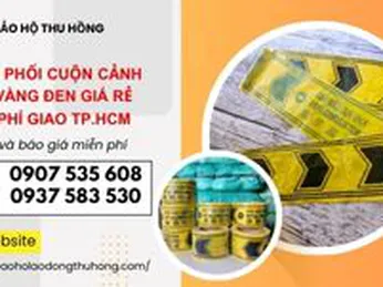 Phân phối cuộn cảnh báo vàng đen giá rẻ