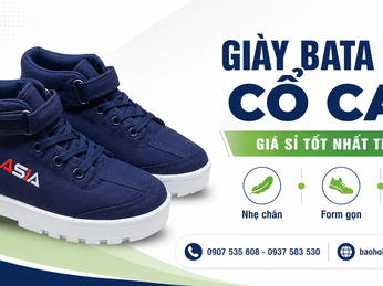 Giày bata vải Asia cổ cao giá sỉ tốt nhất TPHCM