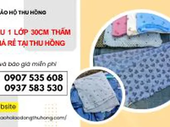 Giẻ lau 1 lớp 30cm thấm tốt giá rẻ