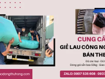 Cung cấp giẻ lau công nghiệp nhiều màu bán theo kg giá tốt