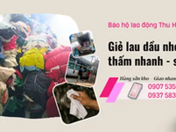Công ty bán sỉ giẻ lau dầu nhớt tại TPHCM