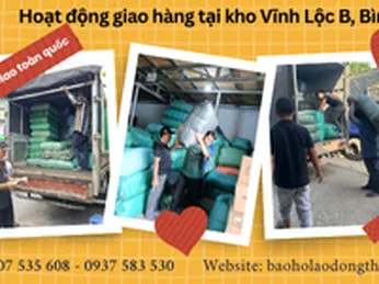 Hoạt động giao hàng tại kho Vĩnh Lộc B– Thu Hồng luôn sẵn hàng, giao đúng hẹn