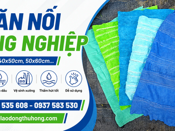 Mua khăn nối công nghiệp lau máy, thấm dầu giá sỉ tại TPHCM