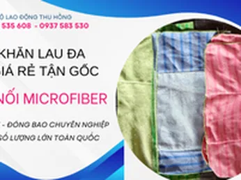 Khăn nối microfiber đa năng chống trầy xước giá rẻ