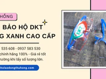 Kho sỉ kính bảo hộ DKT gọng xanh giá rẻ tốt nhất