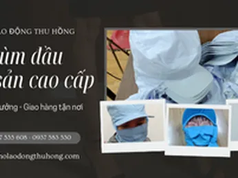 Bán sỉ mũ trùm đầu thuỷ sản giao toàn quốc