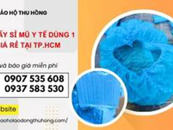 Nơi sỉ mũ y tế dùng 1 lần giá rẻ tại TPHCM