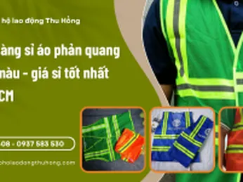 Nguồn sỉ áo phản quang lưới đủ màu - giá sỉ tốt nhất