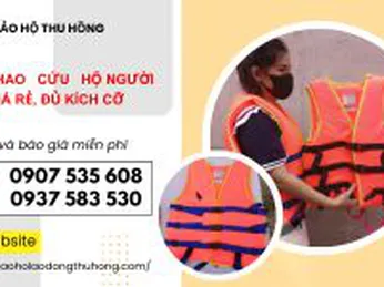 Áo phao cứu hộ người lớn giá rẻ