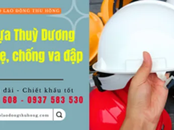 Nón nhựa bảo hộ Thùy Dương – Đội nhẹ đầu, chống va đập hiệu quả