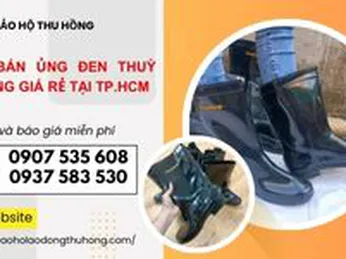 Nơi bán ủng đen Thuỳ Dương giá rẻ