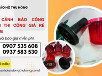 Đèn cảnh báo công trình thi công giá rẻ TPHCM