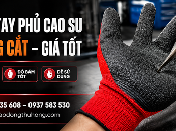 Nơi bán găng tay bảo hộ chống cắt phủ cao su giá rẻ
