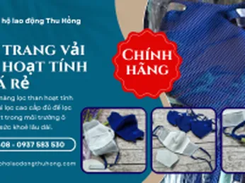 Khẩu trang vải than hoạt tính GP giá rẻ, sẵn hàng TPHCM
