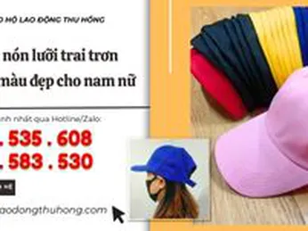 Shop bán nón lưỡi trai trơn giá rẻ đủ màu đẹp