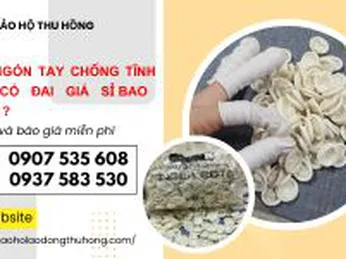 Bao ngón tay chống tĩnh điện có đai giá sỉ bao nhiêu