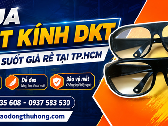 Mua mắt kính DKT trong suốt giá rẻ tại TP.HCM
