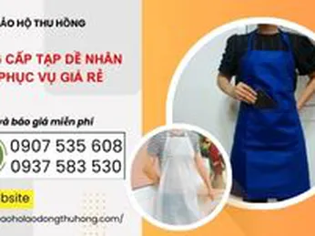 Cung cấp tạp dề nhân viên phục vụ giá rẻ