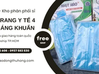 Kho phân phối khẩu trang y tế 4 lớp kháng khuẩn giá tốt tại TPHCM