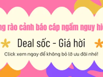 Băng rào cảnh báo cáp ngầm nguy hiểm bản rộng 30cm