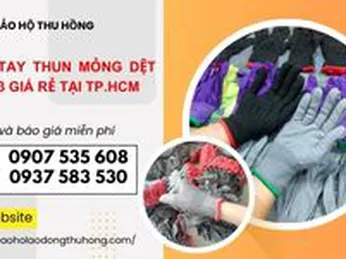 Bao tay thun mỏng dệt kim 13 giá rẻ