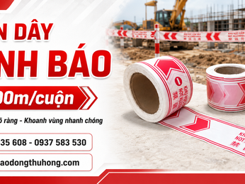 Sỉ cuộn dây rào cảnh báo khu vực cấm dài 100m giá rẻ