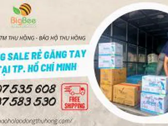 Thu Hồng sale rẻ găng tay y tế tại TPHCM