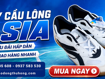 Giày cầu lông Asia chính hãng, bám sân tốt, giá sỉ hấp dẫn