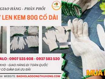 Bao tay len kem 80g cổ dài giá sỉ rẻ xuất kho TPHCM miễn phí