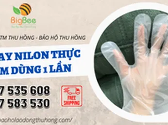 Bao tay nilon thực phẩm dùng 1 lần giá rẻ tại Thu Hồng