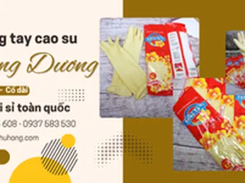 Găng tay cao su Hướng Dương size XL giá rẻ phân phối sỉ toàn quốc