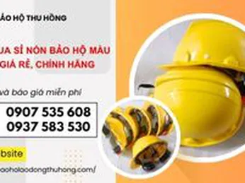 Nơi mua sỉ nón bảo hộ màu vàng giá rẻ