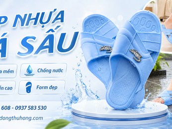 Dép nhựa cá sấu quai ngang dép mủ giá rẻ