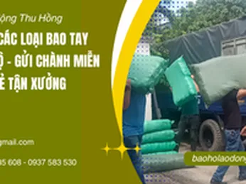 Lên hàng các loại bao tay len bảo hộ gửi chành xe