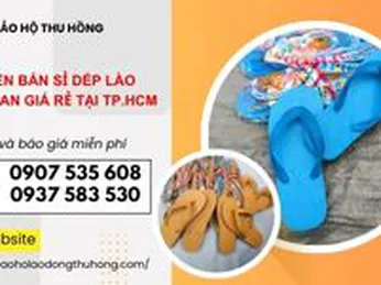 Chuyên bán sỉ dép lào Thái Lan giá rẻ