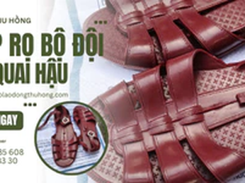 Dép rọ bộ đội giá sỉ, nhận báo giá nhanh tại TPHCM