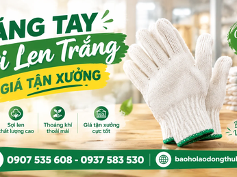 Thu Hồng chuyên găng tay sợi len trắng giá tận xưởng ở TPHCM uy tín