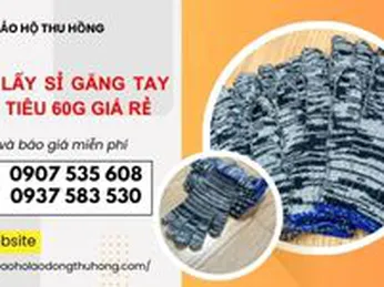 Chỗ lấy sỉ găng tay muối tiêu 60g giá rẻ