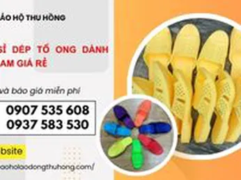 Kho sỉ dép tổ ong dành cho nam giá rẻ