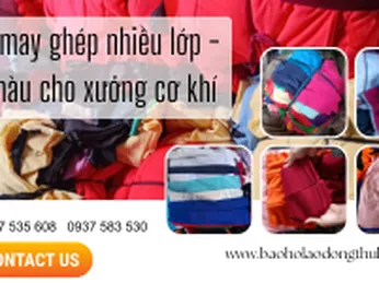 Vải lau may ghép nhiều lớp thấm hút nhanh - không bụi