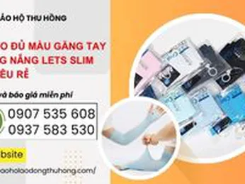 Combo đủ màu găng tay chống nắng Lets Slim giá siêu rẻ