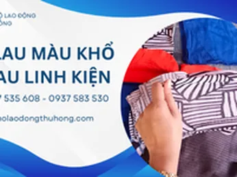 Vải lau màu khổ A5 giá rẻ dùng lau linh kiện máy móc