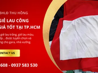 Nguồn giẻ lau công nghiệp giá tốt tại TPHCM dành cho khách sỉ