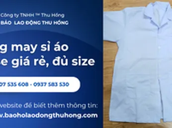 Xưởng may bán sỉ áo blouse trắng giá rẻ, đủ size